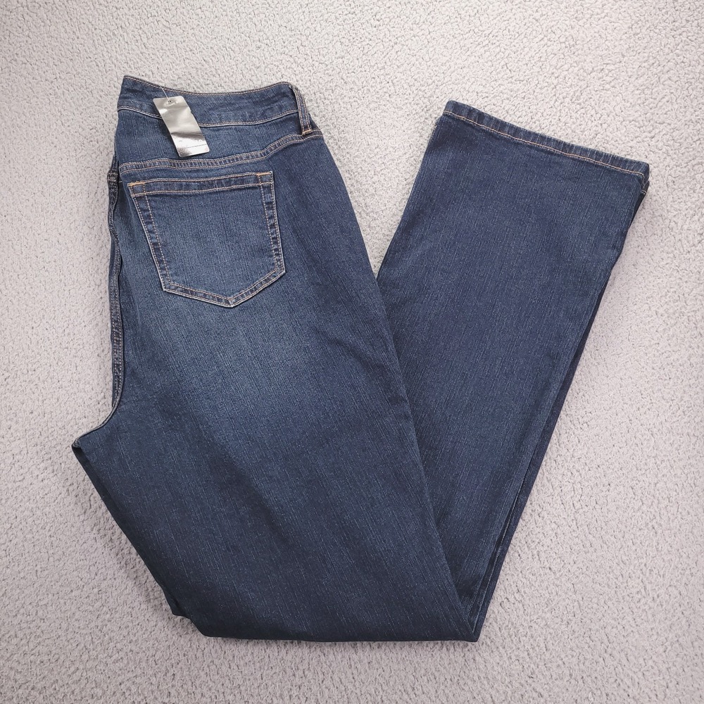 TORRID Jeans Size 18T Mid Rise Slim Boot Vintage Stretch Denim 38x35 NEW